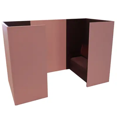 Soffa Bås Glimåkra LimbusSit Coupé Lila/Rosa