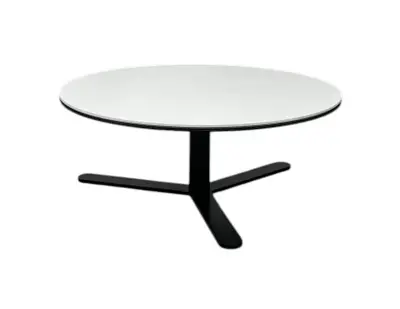 Soffbord VitSvart Ø100 (2)