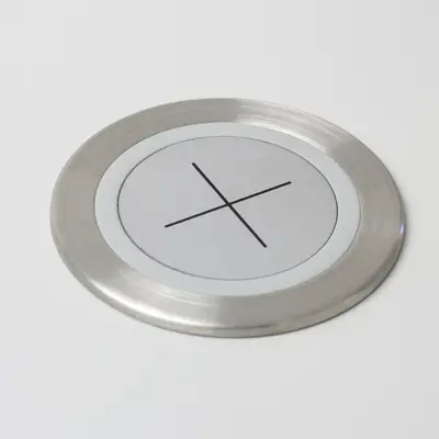 Axessline Qi Wireless Charger - borstat stål