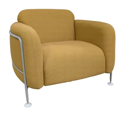 Fåtölj Mass Productions Mega Armchair Gul (1)