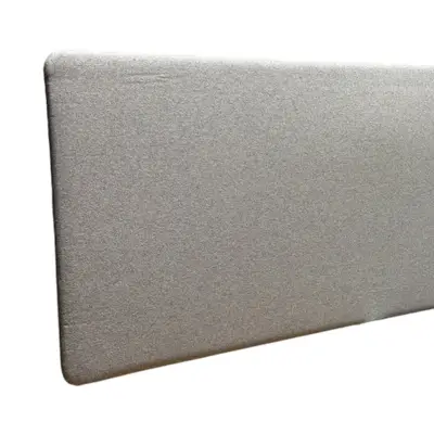 Bordsskärm Ljusgrå 160×60 (2)