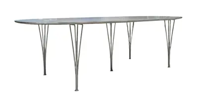 Konferensbord Fritz Hansen Super-Elliptical Vit 240×120