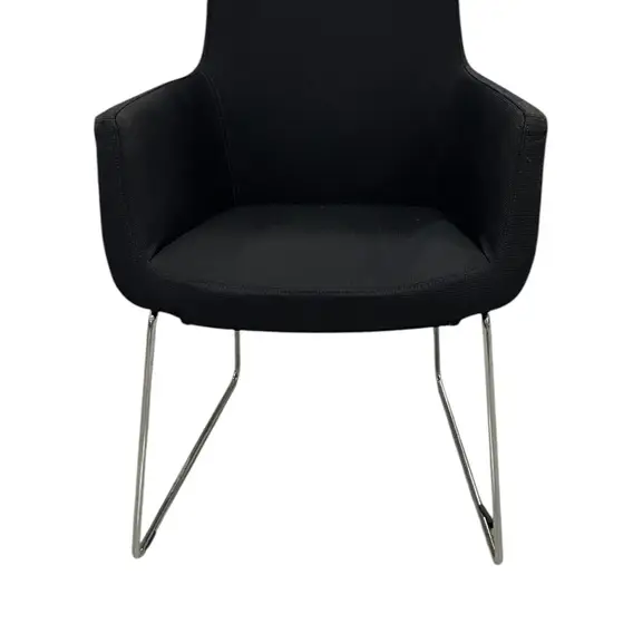 Konferensstol Swedese Happy SvartKrom (1)