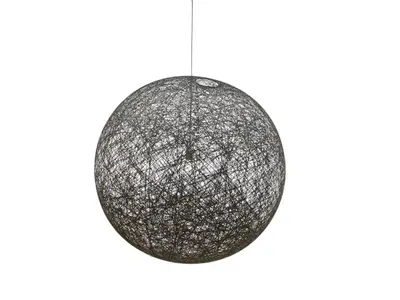 Taklampa Moooi Random Light Large Svart Ø105