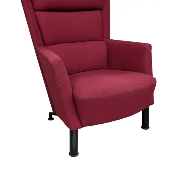 Fåtölj Kinnarps Apollo Hög RödSvart
