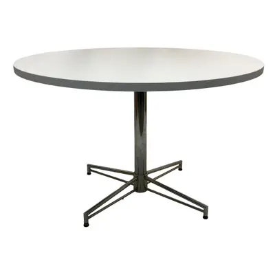 Cafébord Johanson Design X-Bone VitKrom Ø90