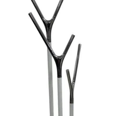 Klädhängare Frost Wishbone VitKrom