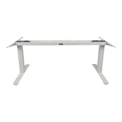 Elskrivbord Kinnarps Serie[P]/[f] 120-200×70-80 Vit