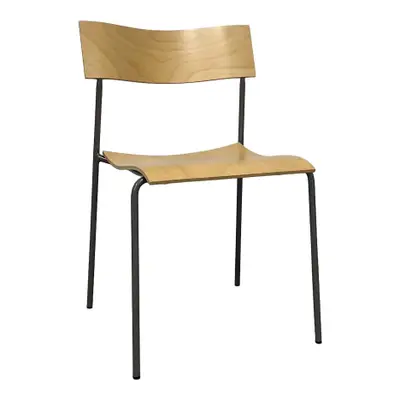 Stol Lammhults Campus BjörkGrå