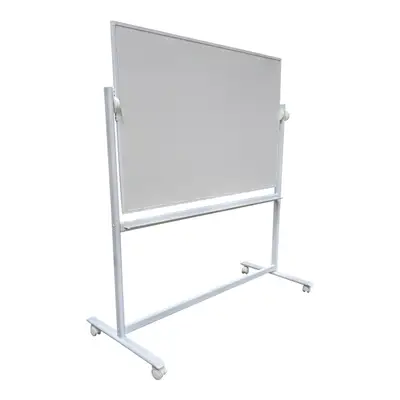 Whiteboard på hjul vändbar Vit 187×167