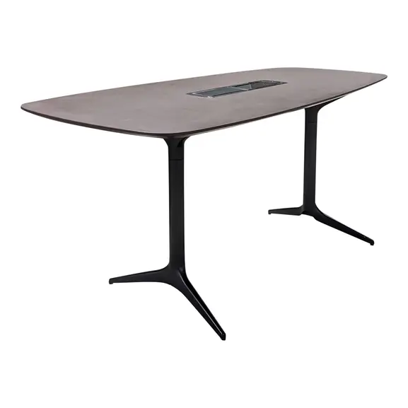 Konferensbord EFG Hide Tech BrunSvart 210×100