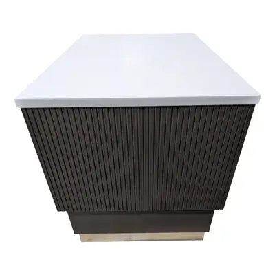 Receptionsdisk GråBrunVit 90×74 (6)