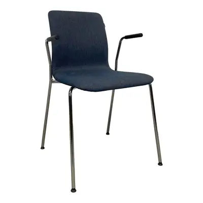 Stol EFG Nova LjusblåKrom