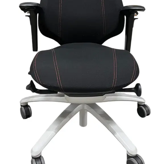 Kontorsstol RH Mereo 220 SvartRödLjusgrå (2)