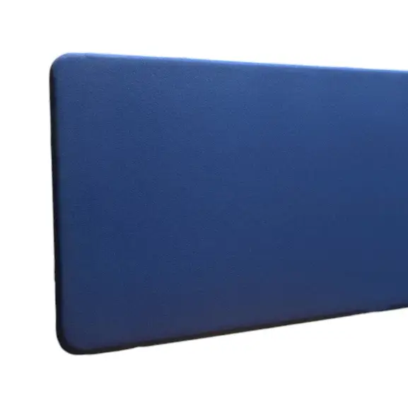 Bordsskärm Abstracta Softline Mörkblå 180×60 (2)