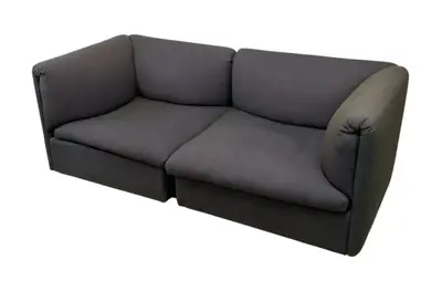 Soffa Fogia Retreat 2-Sits Mörkgrå