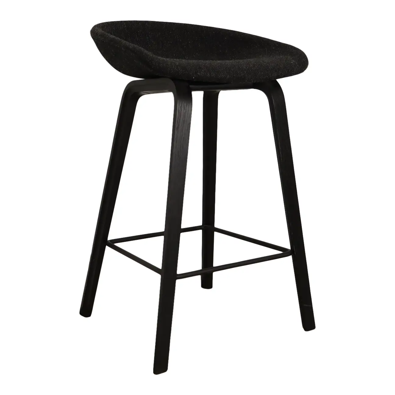 Barstol HAY About a stool AAS33 SvartGrå