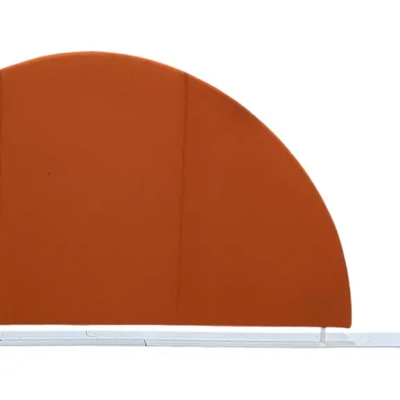 Golvskärm Offecct Orange 340×152 (2)