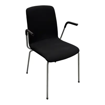 Karmstol SvartGrå