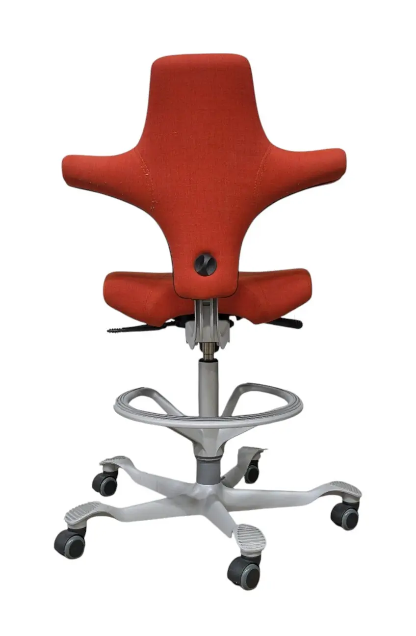 Kontorsstol HÅG Capisco OrangeGrå (4)