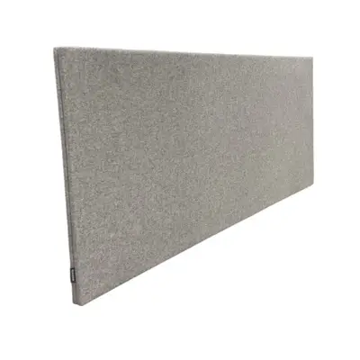 Bordsskärm Abstracta Soneo Ljusgrå 140×60 (2)