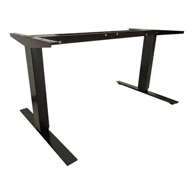 Elskrivbord Swedstyle Aero 2.0 Flex Svart 120-200×70-80