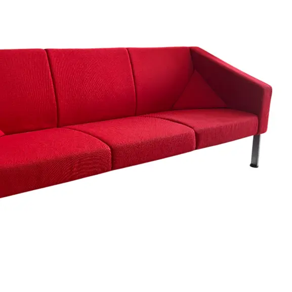 Soffa Fritz Hansen Decision 3-Sits RödKrom