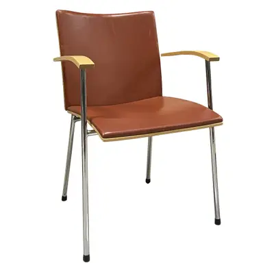Konferensstol Lammhults Virtus BrunKrom