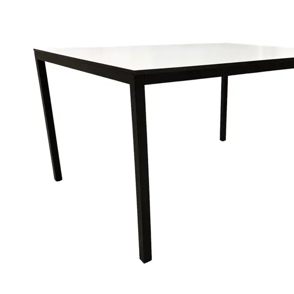 Bord SA-möbler Artur SvartVit 130×100 (2)