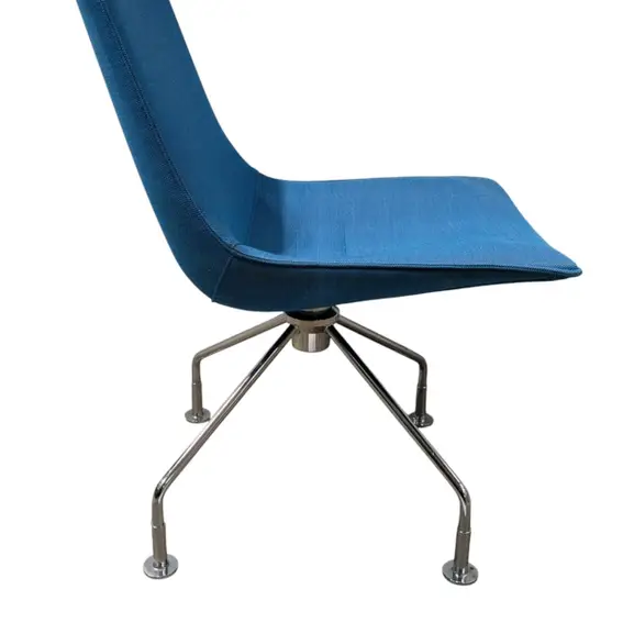 Konferensstol Lammhults Comet BlåLilaKrom (4)