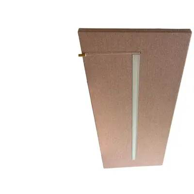 Ljudabsorbent Belysning Takhängd Glimåkra Limbus Rosa 140×60 (2)