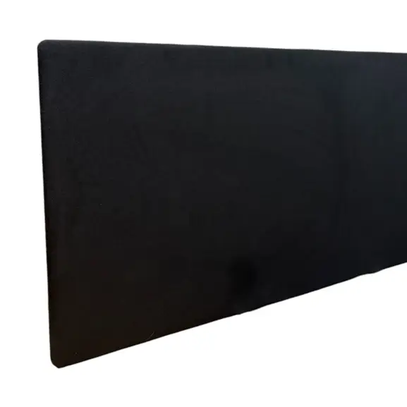 Bordsskärm Svart 124×67 (2)