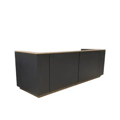 Receptionsdisk Narbutas M60EC133 MörkgråBjörk (3)