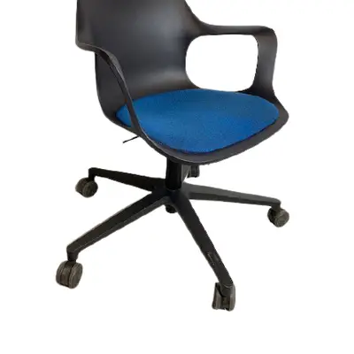 Stol Vitra HAL Armchair Studio Svart/Blå