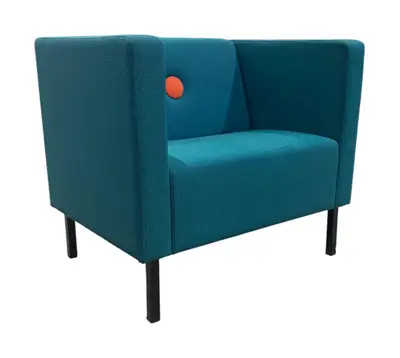 Fåtölj Mitab Mute TurkosOrange