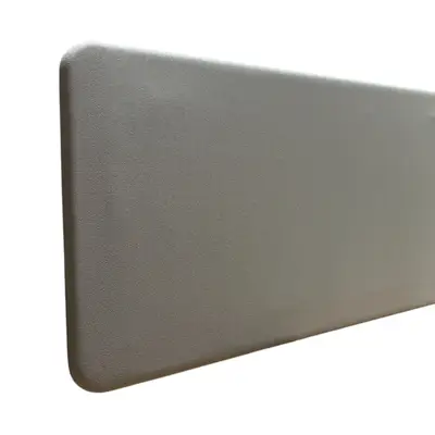 Bordsskärm Abstracta Softline Grå 160×60 (2)