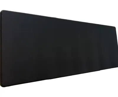 Bordsskärm Svart 180×65