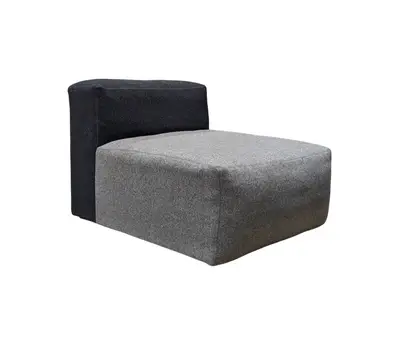 Soffmodul HAY Mags Soft Narrow GråBlå (2)