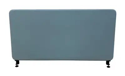 Bordsskärm Abstracta Softline Ljusblå 120×60 (3)