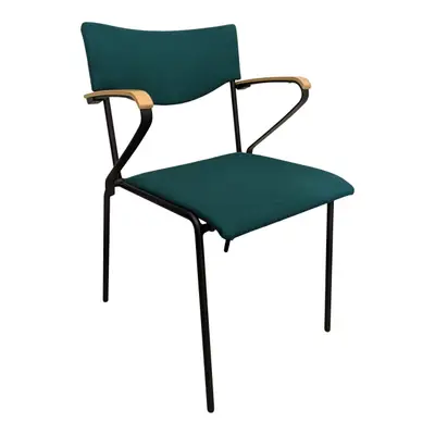 Konferensstol Kinnarps GrönSvartBjörk (2)