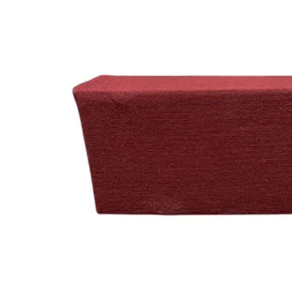 Ljudabsorbent Zilenzio Timber Vinröd 100×15 (2)