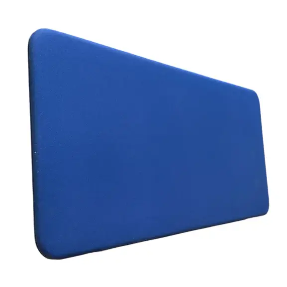 Bordsskärm Abstracta Softline Blå 120×60 (2)