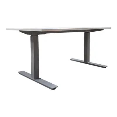 Elskrivbord Martela GråVit Flexibelt 140×80