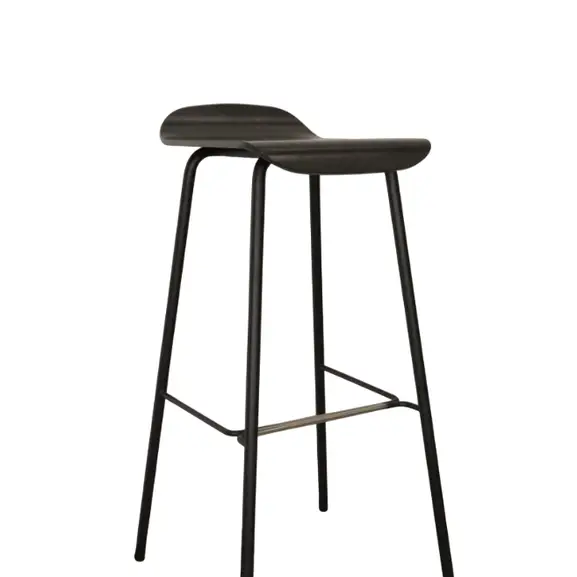 Barstol Edsbyn Feather SvartKrom