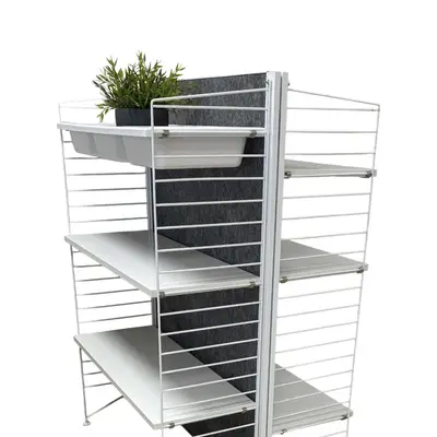 Hylla String Furniture Fristående GråVit (5)