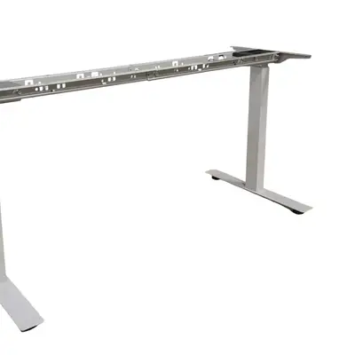 Elskrivbord ROL Ergo Grå 100-160×60-70