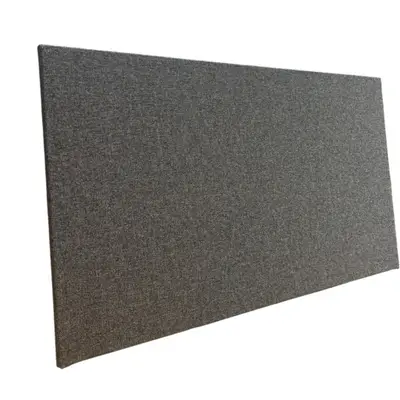 Bordsskärm Mörkgrå 140×65 (2)