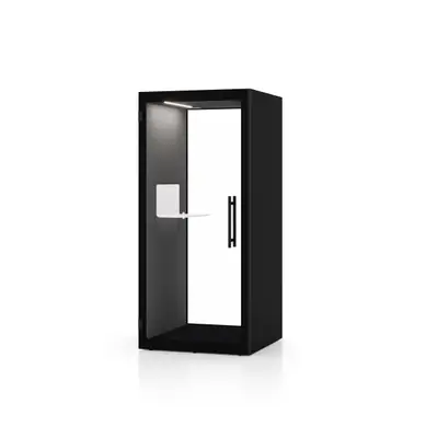 Telefonbås / Pod Silen Chatbox Single Svart