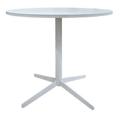 Cafébord Edsbyn Feather Ø90 Vit