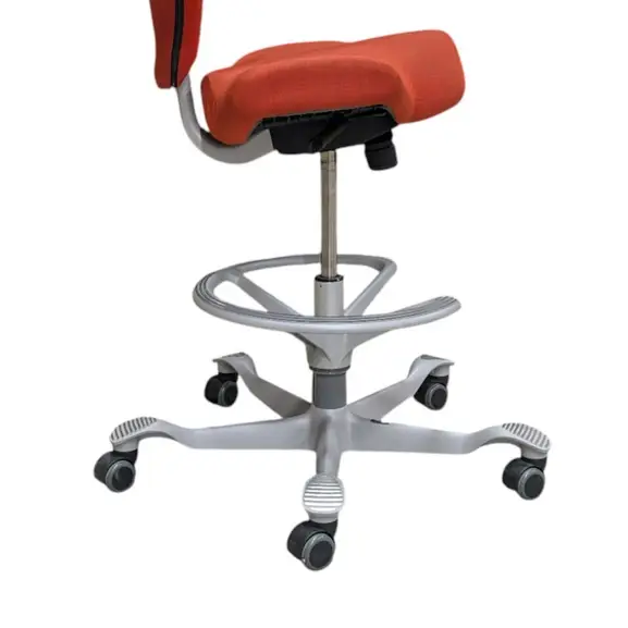 Kontorsstol HÅG Capisco OrangeGrå (2)